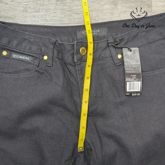 Rocawear Juniors Straight Leg Jeans Size 11 - Picture 4 of 6